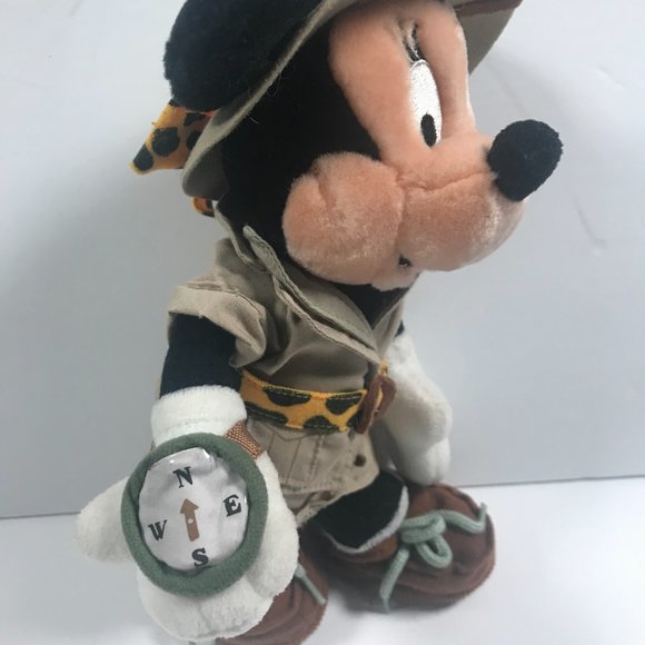 Vintage Disney World Minnie Mouse Safari Minnie stuffed toy - Picture 3 of 5
